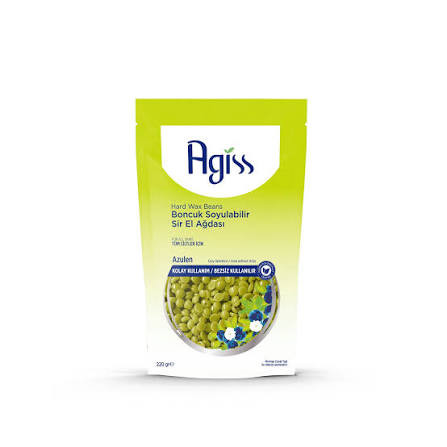 AGİSS BONCUK AĞDA 220GR AZULEN (TÜM CİLTLER) POŞET  X 24AD