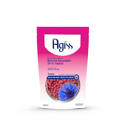 AGİSS BONCUK AĞDA 220GR PUDRALI (HASSAS CİLTLER) POŞET X 24AD